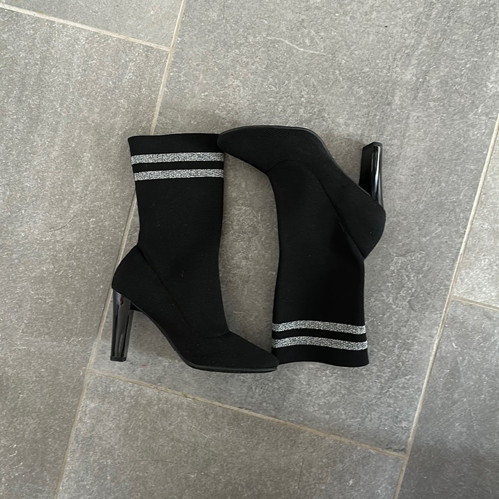 Circus by Sam Edelman Black Sock Booties